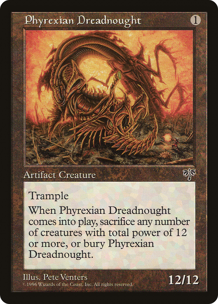 Image of Phyrexian Dreadnought (MIR-) - Mirage
