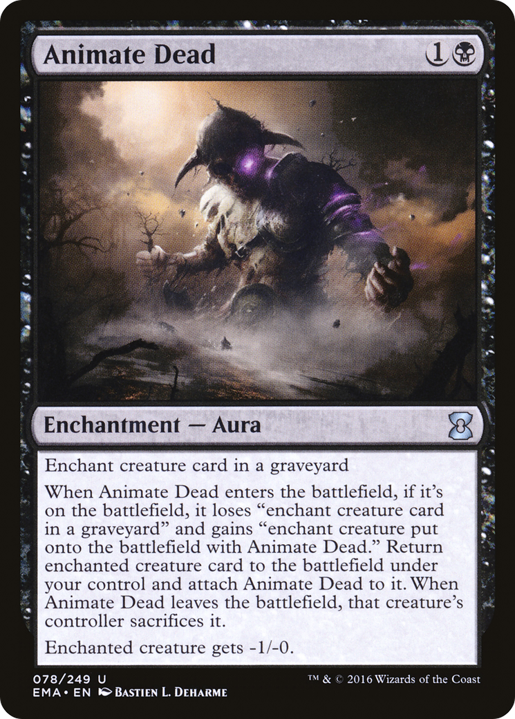 Image of Animate Dead (EMA-078) - Eternal Masters Foil