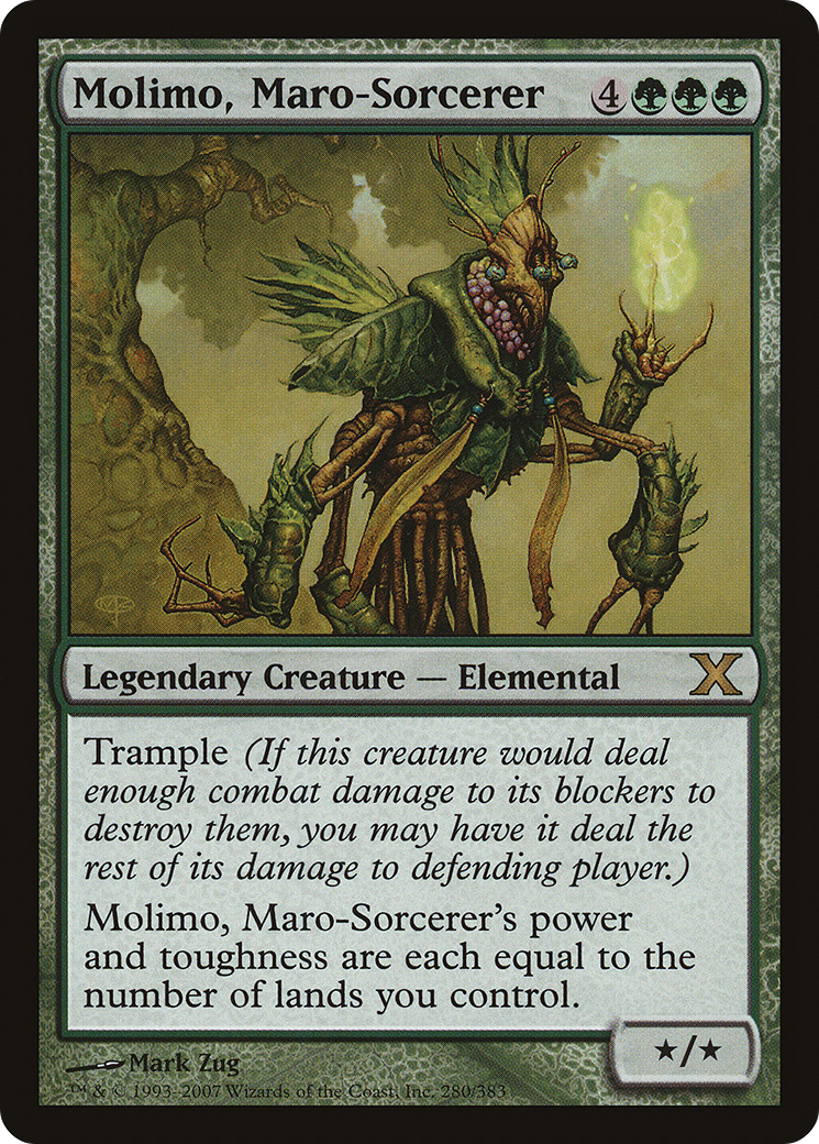 Image of Molimo, Maro-Sorcerer (10E-280) - Tenth Edition