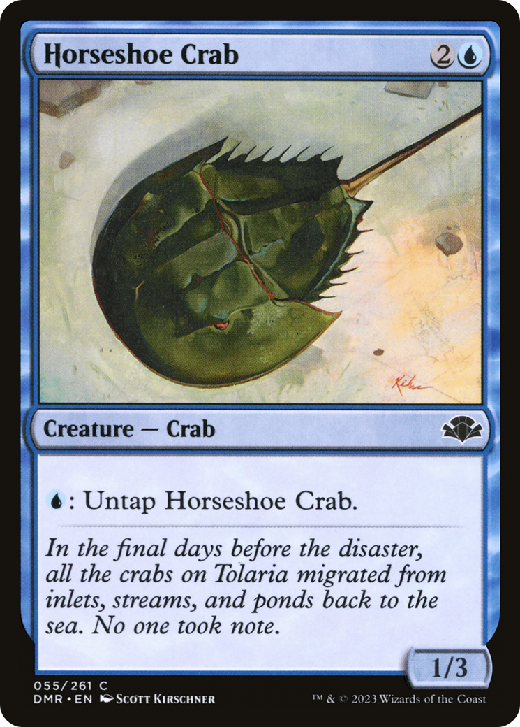 Image of Horseshoe Crab (DMR-055) - Dominaria Remastered Foil