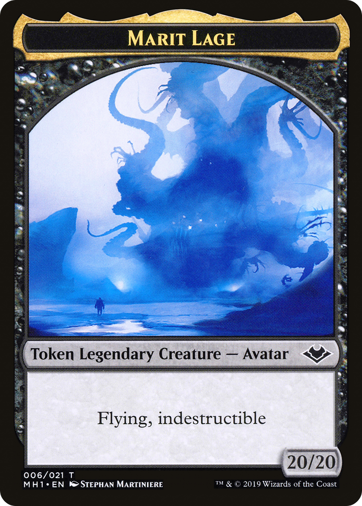 Image of Marit Lage (TMH1-006) - Modern Horizons Tokens Foil