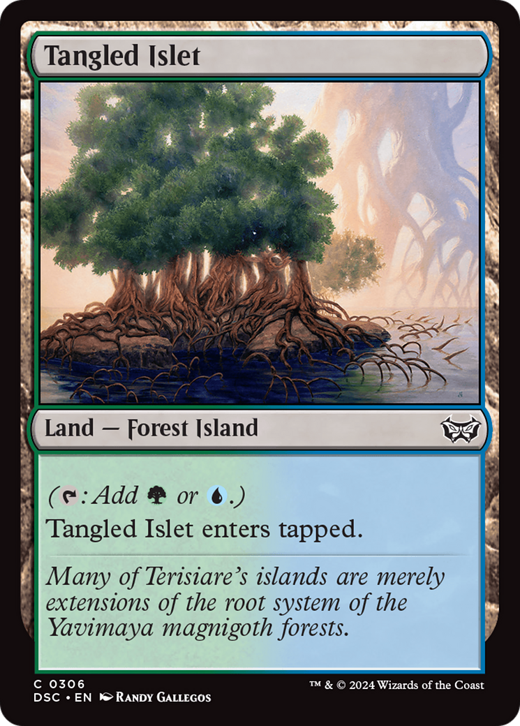 Image of Tangled Islet (DSC-306) - Duskmourn: House of Horror Commander