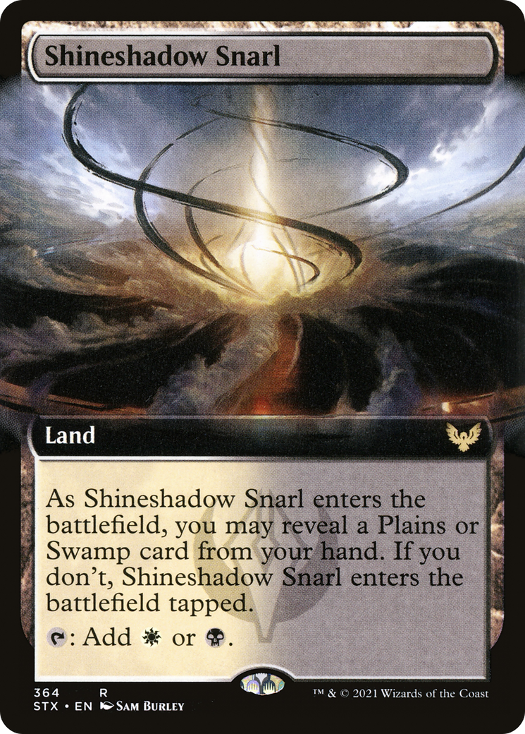 Image of Shineshadow Snarl (Extended Art) (STX-364) - Strixhaven: School of Mages: (Extended Art)