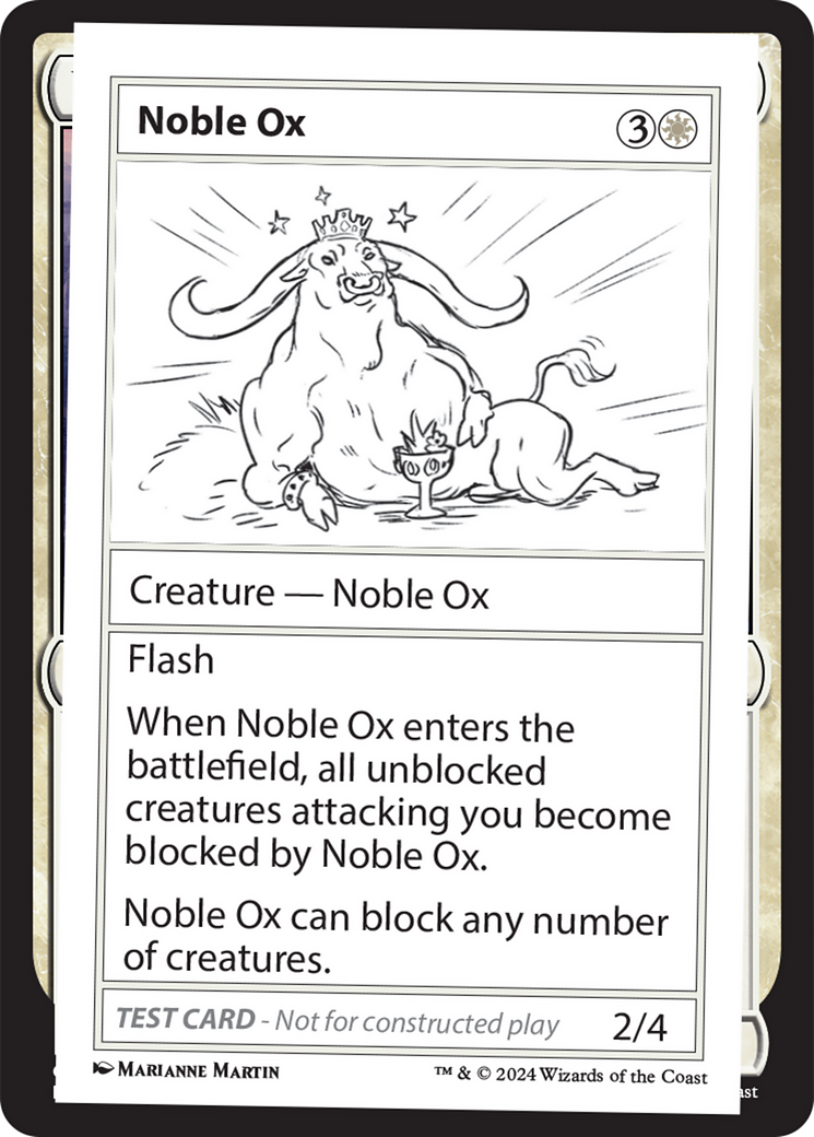 Image of Noble Ox (MB2PC-) - Mystery Booster 2