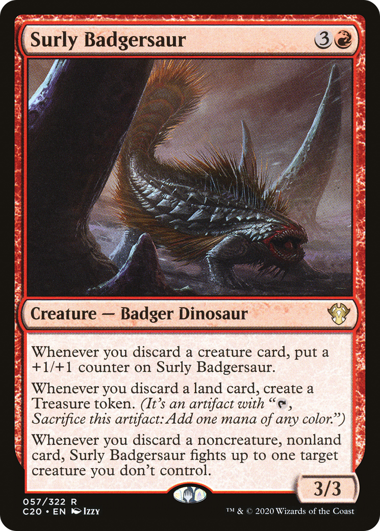 Image of Surly Badgersaur (C20-057) - Commander 2020