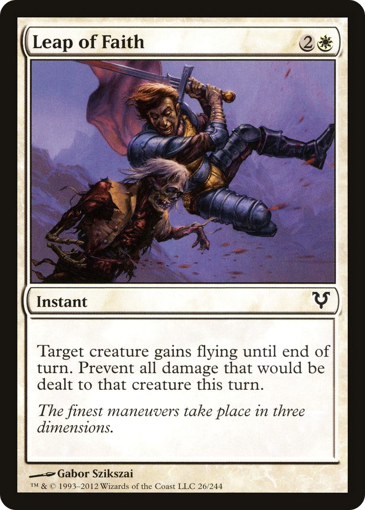Image of Leap of Faith (AVR-026) - Avacyn Restored