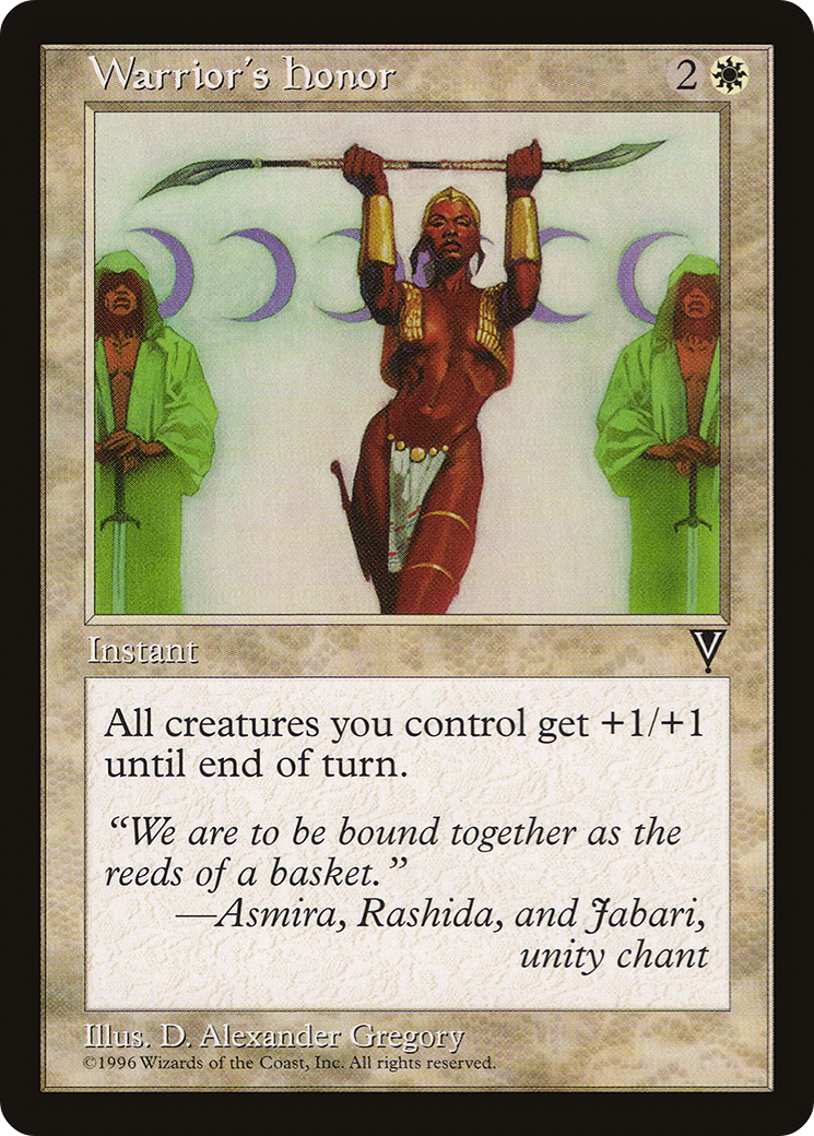 Image of Warrior's Honor (VIS-) - Visions