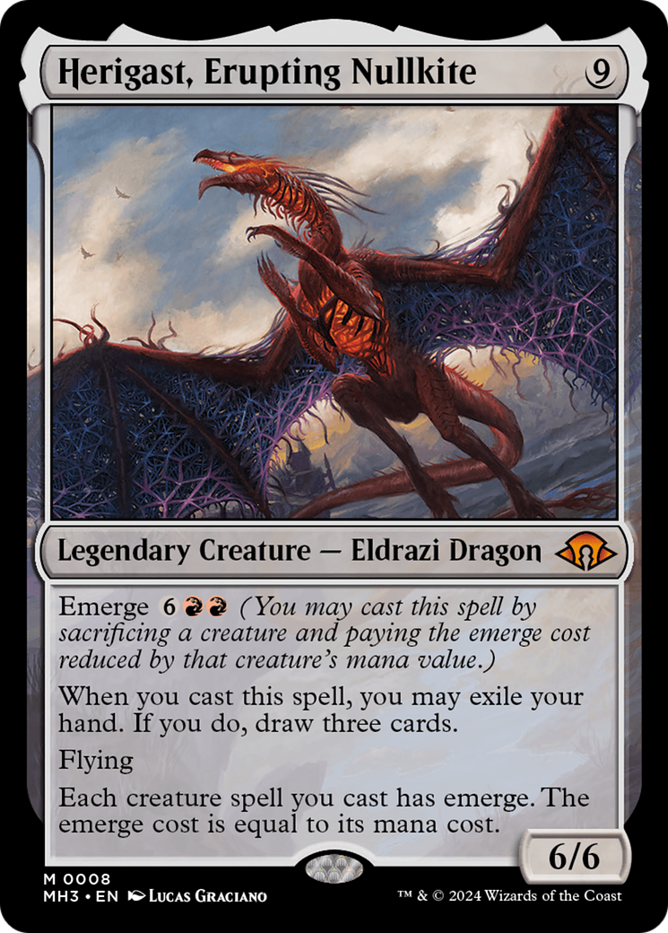 Image of Herigast, Erupting Nullkite (MH3-008) - Modern Horizons 3 Foil