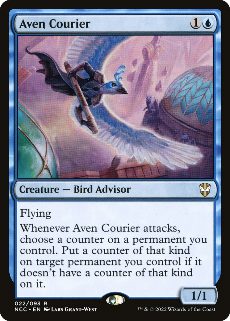 Image of Aven Courier (NCC-022) - New Capenna Commander