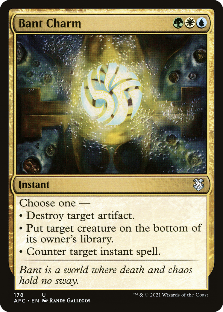 Image of Bant Charm (AFC-178) - Forgotten Realms Commander