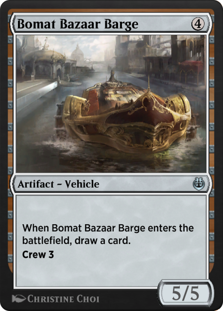 Image of Bomat Bazaar Barge (KLR-224) - Kaladesh Remastered