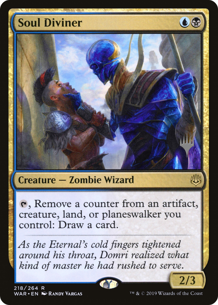 Image of Soul Diviner (PPELD-218P) - War of the Spark Promos Foil