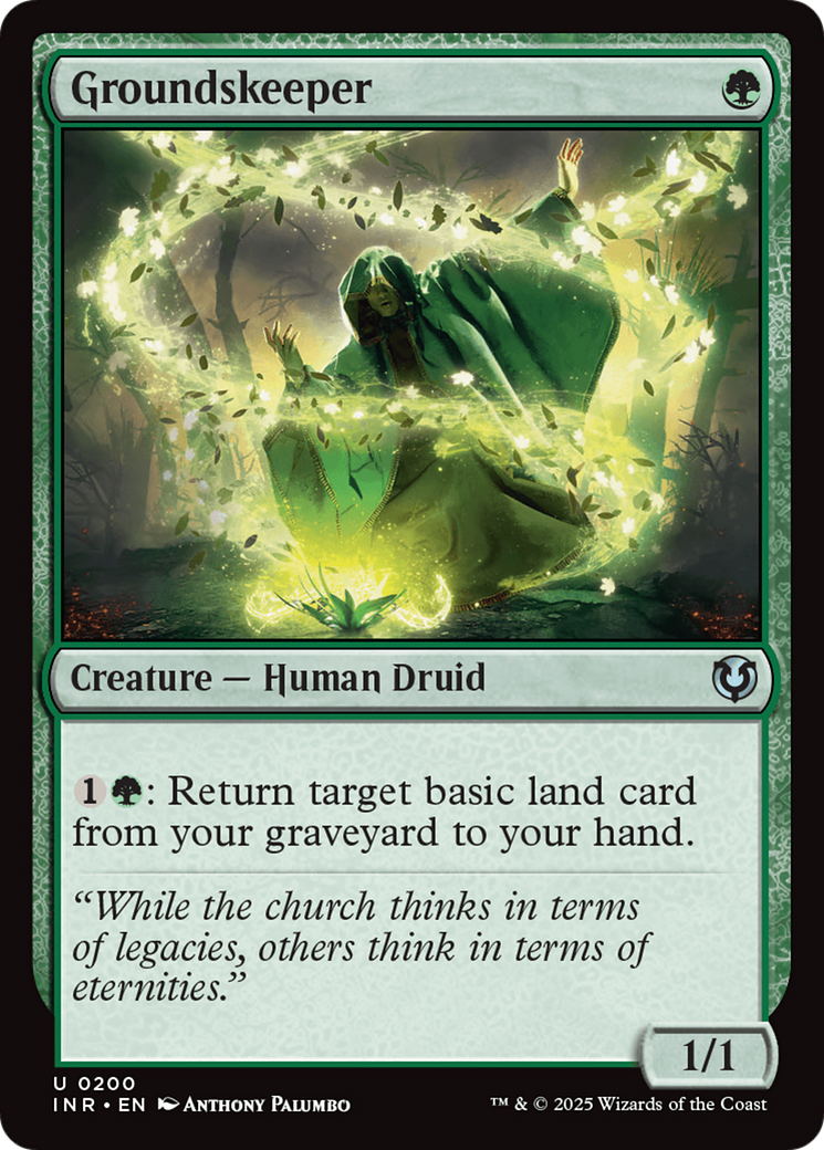 Image of Groundskeeper (INR-200) - Innistrad Remastered Foil