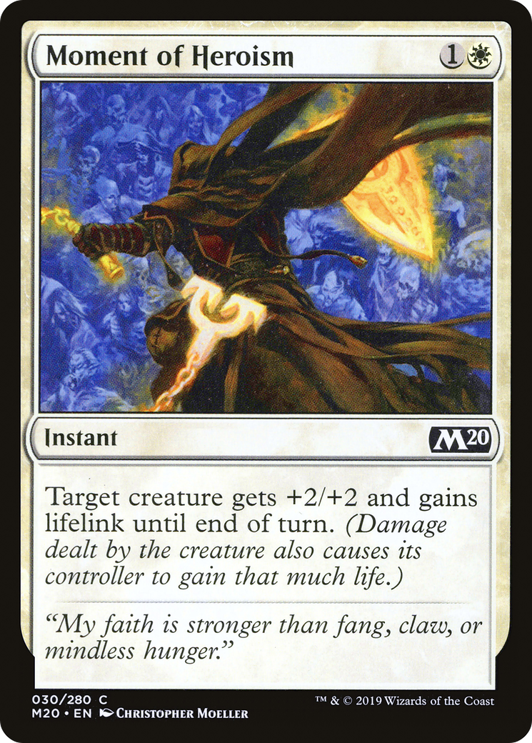 Image of Moment of Heroism (M20-030) - Core Set 2020 Foil