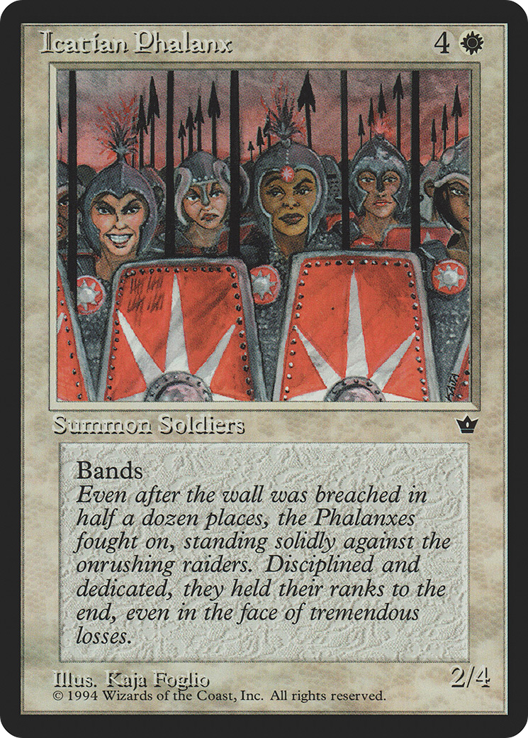 Image of Icatian Phalanx (FEM-) - Fallen Empires