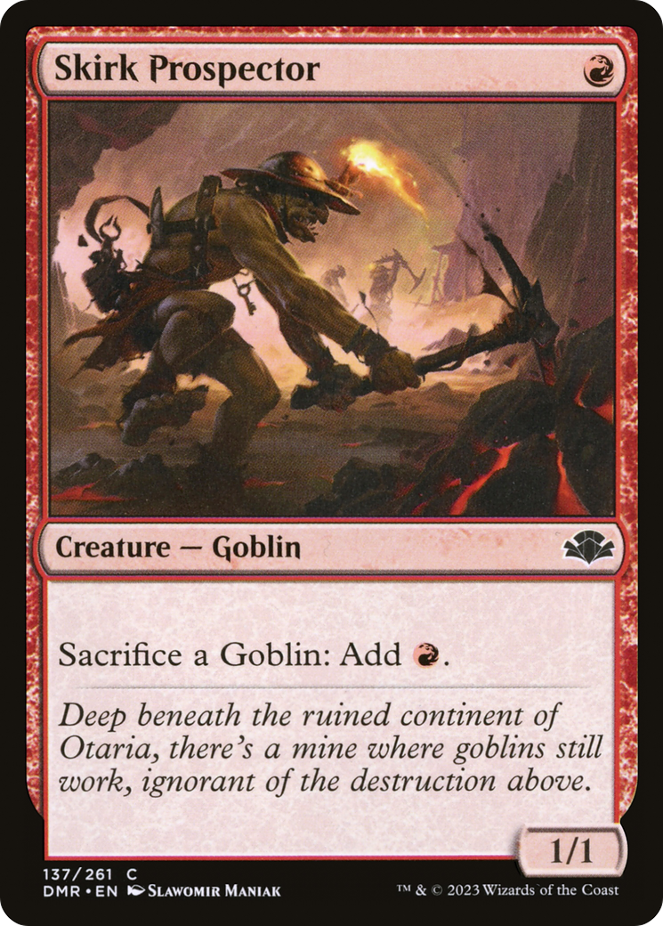 Image of Skirk Prospector (DMR-137) - Dominaria Remastered Foil