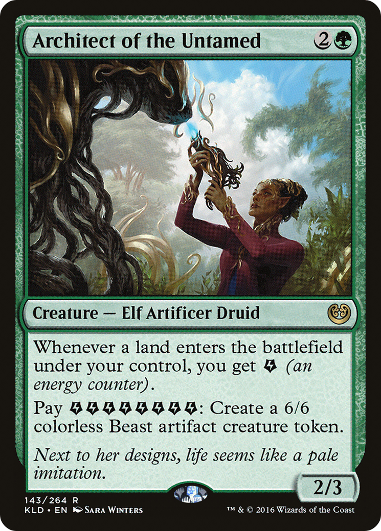 Image of Architect of the Untamed (KLD-143) - Kaladesh