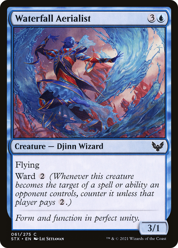 Image of Waterfall Aerialist (STX-061) - Strixhaven: School of Mages