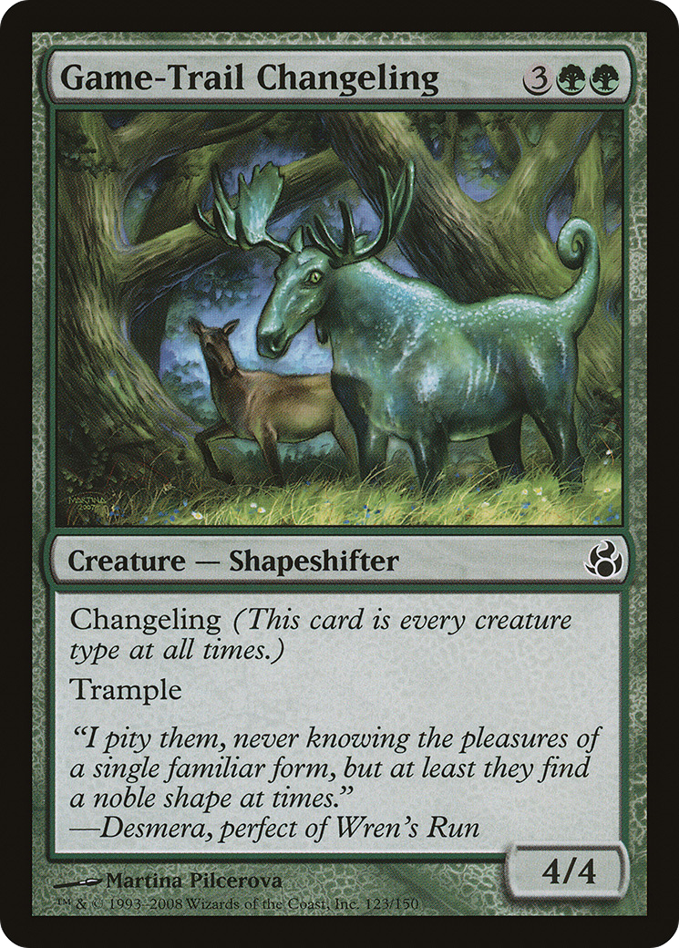 Image of Game-Trail Changeling (MOR-123) - Morningtide Foil