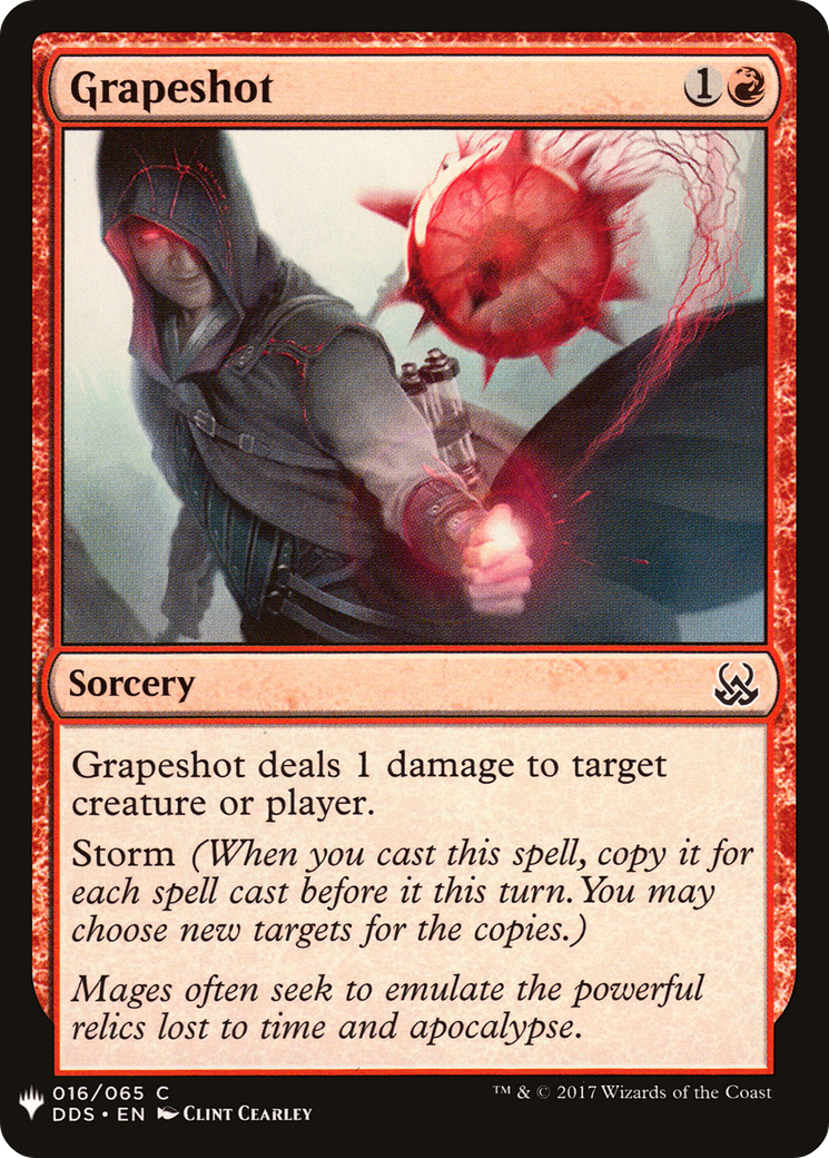 Image of Grapeshot (LIST-016) - The List