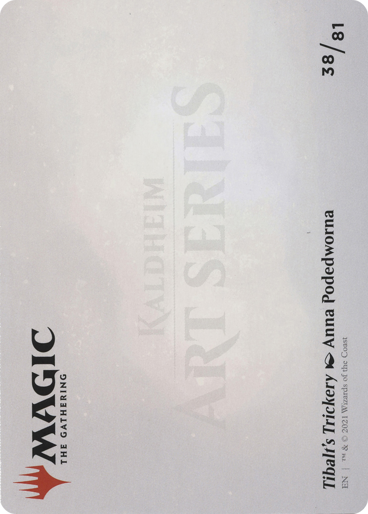 Image of Tibalt's Trickery // Tibalt's Trickery (ASKHM-038) - Art Series: Kaldheim (Borderless) Foil