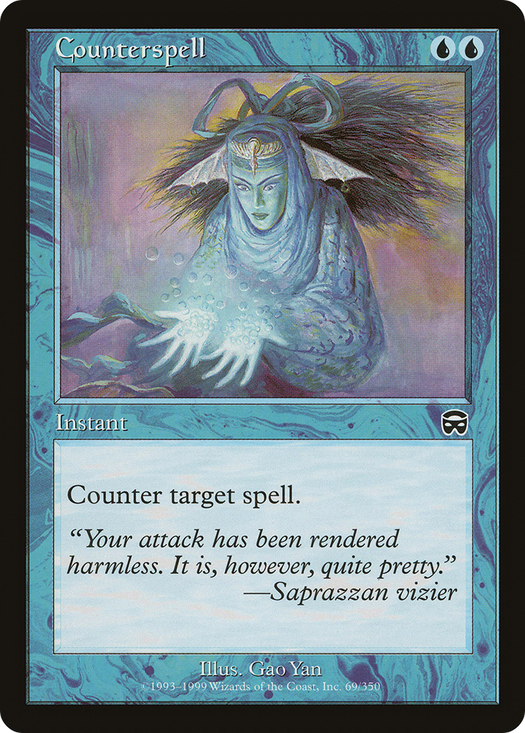 Image of Counterspell (MMQ-069) - Mercadian Masques Foil