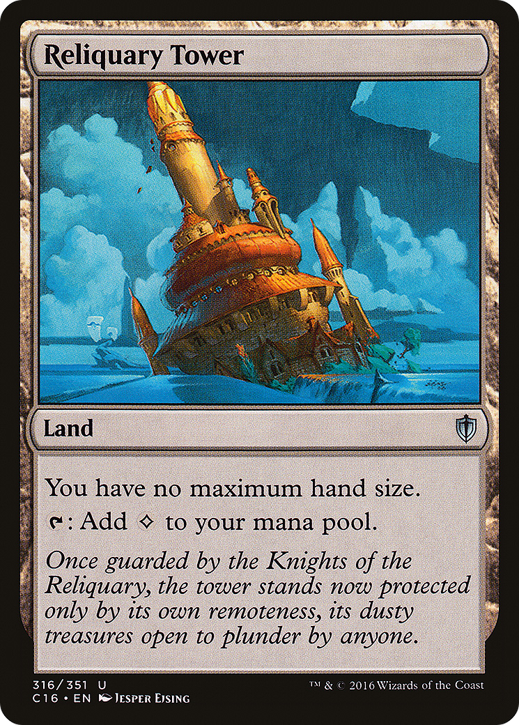 Image of Reliquary Tower (C16-316) - Commander 2016