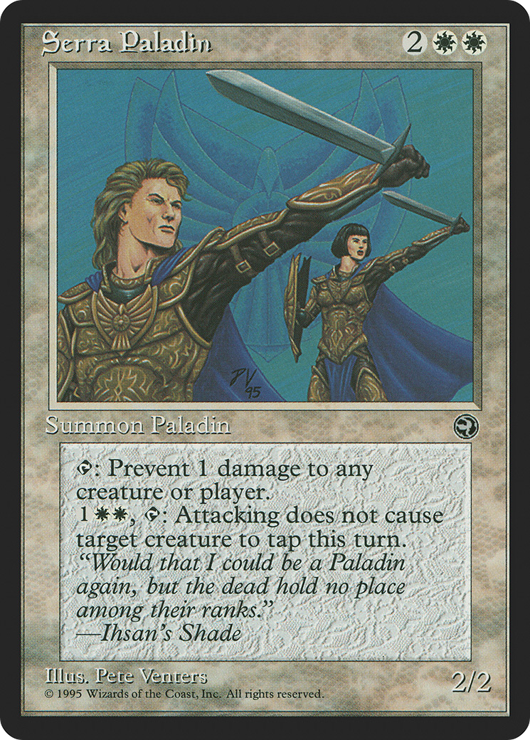 Image of Serra Paladin (HML-) - Homelands