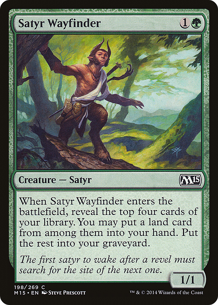 Image of Satyr Wayfinder (M15-198) - Magic 2015 Foil