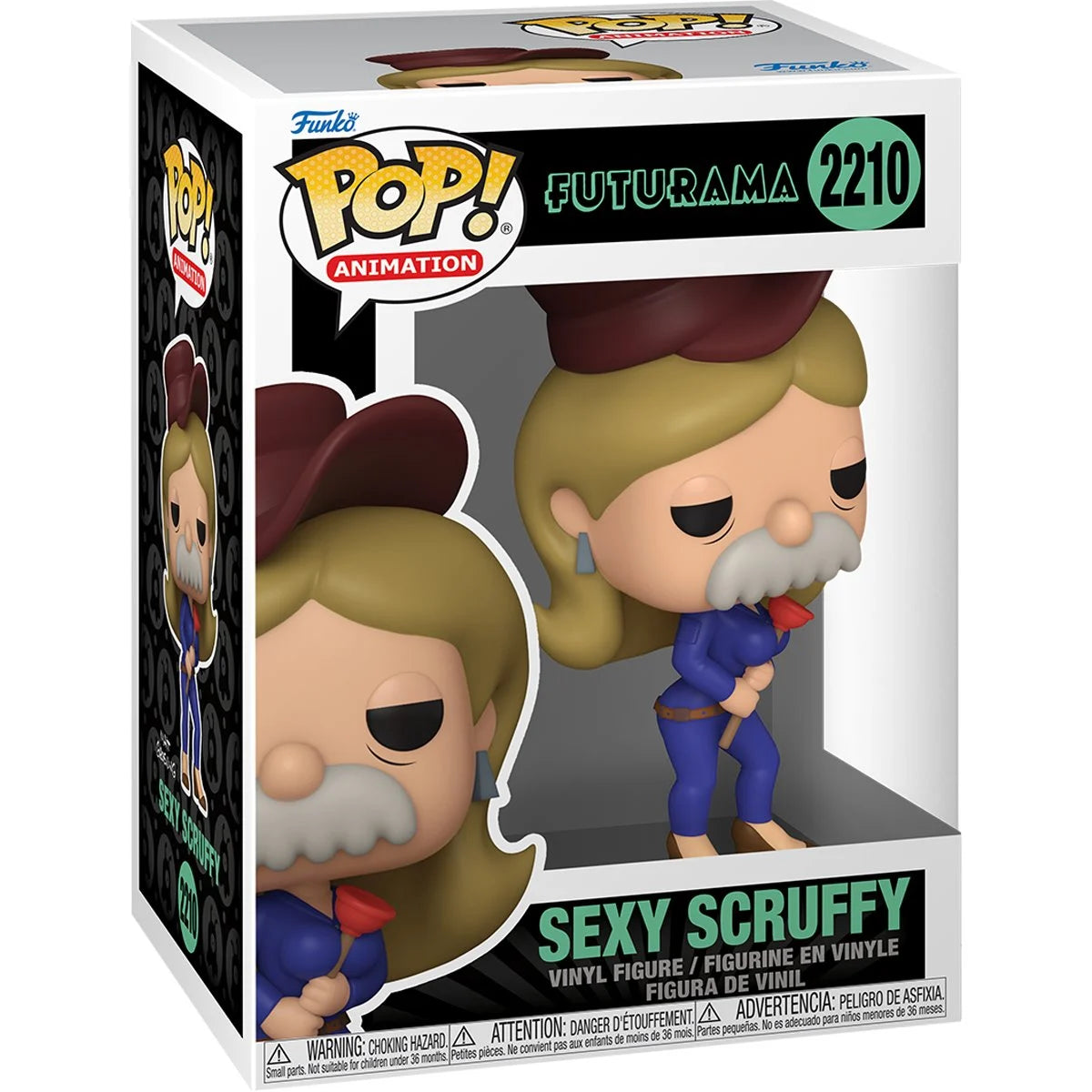 Image of Futurama Sexy Scruffy Funko Pop! Vinyl Figure #2210