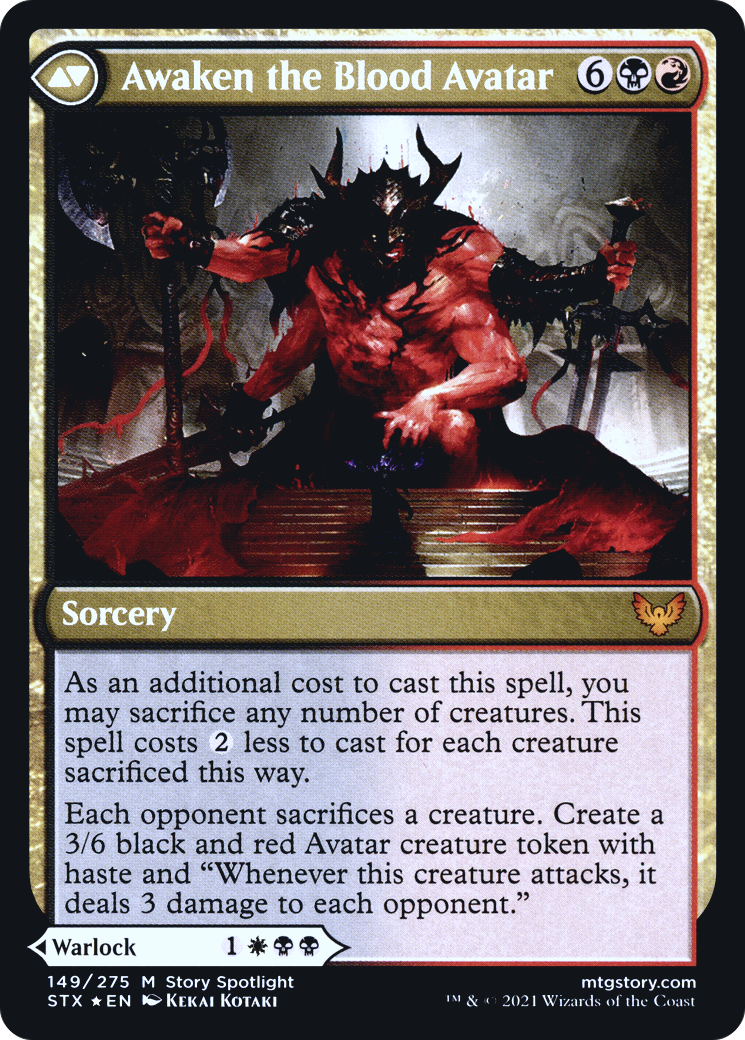 Image of Extus, Oriq Overlord (PRE-149) - Strixhaven: School of Mages Promos Foil