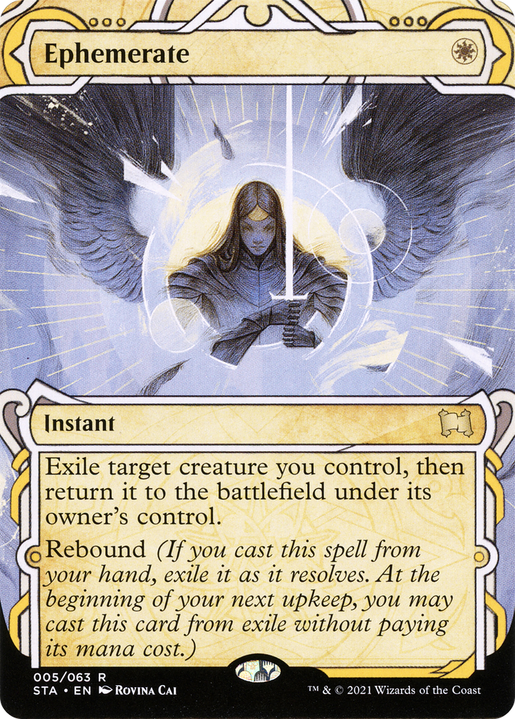 Image of Ephemerate (STA-005) - Strixhaven Mystical Archive: (Showcase) (Borderless)
