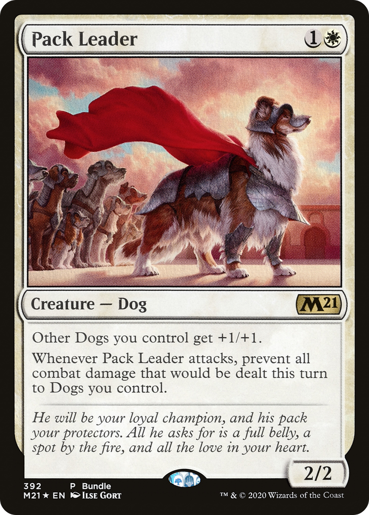 Image of Pack Leader (M21 Bundle) (UMP-392) - Core Set 2021 Foil