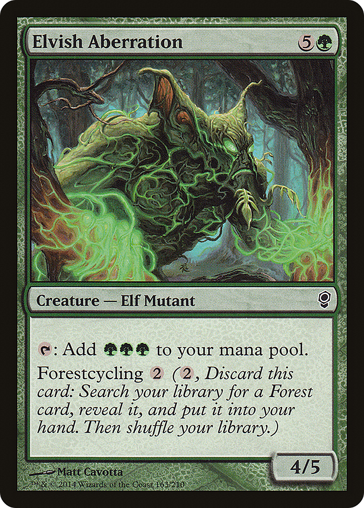 Image of Elvish Aberration (CNS-163) - Conspiracy Foil