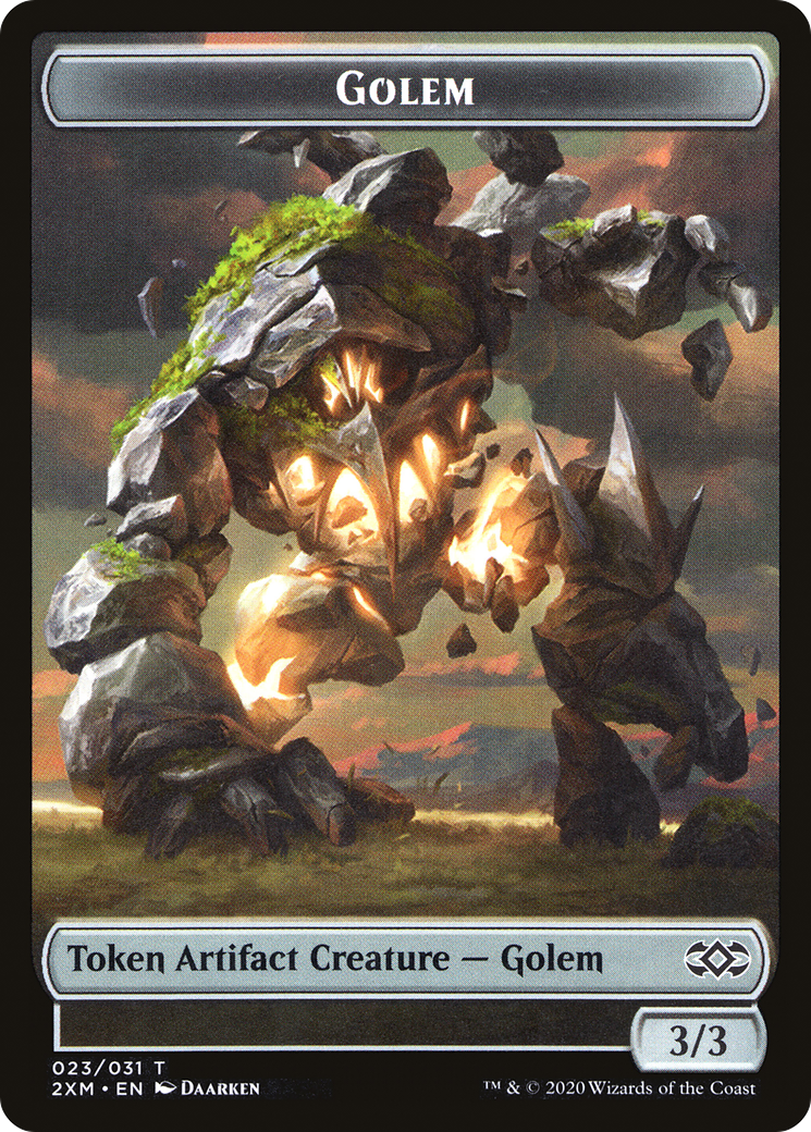 Image of Golem (T2XM-023) - Double Masters Tokens