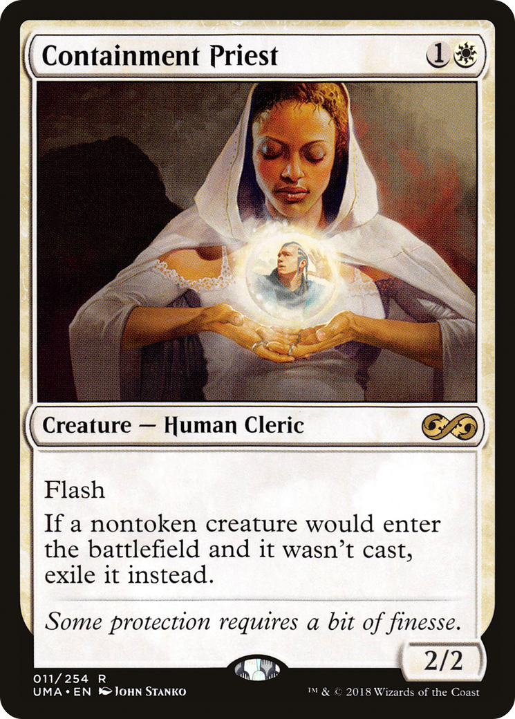 Image of Containment Priest (UMA-011) - Ultimate Masters Foil