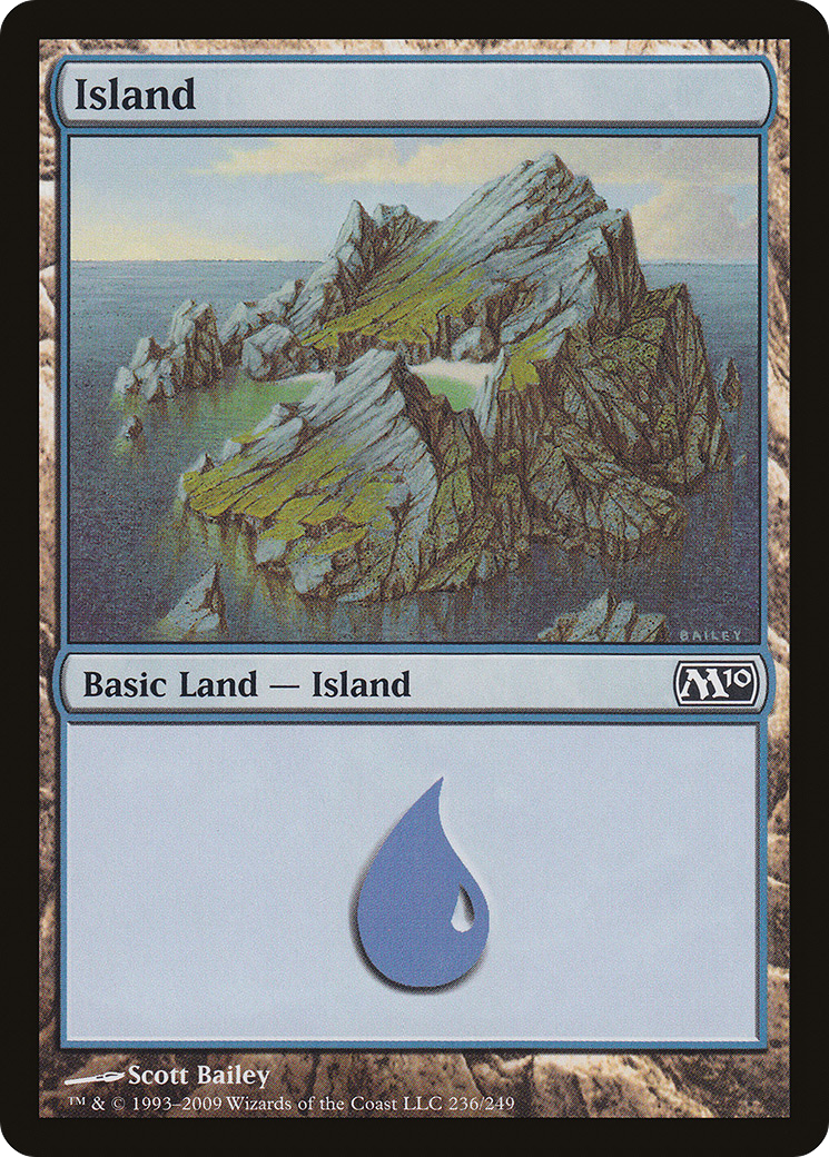 Image of Island (236) (M10-236) - Magic 2010
