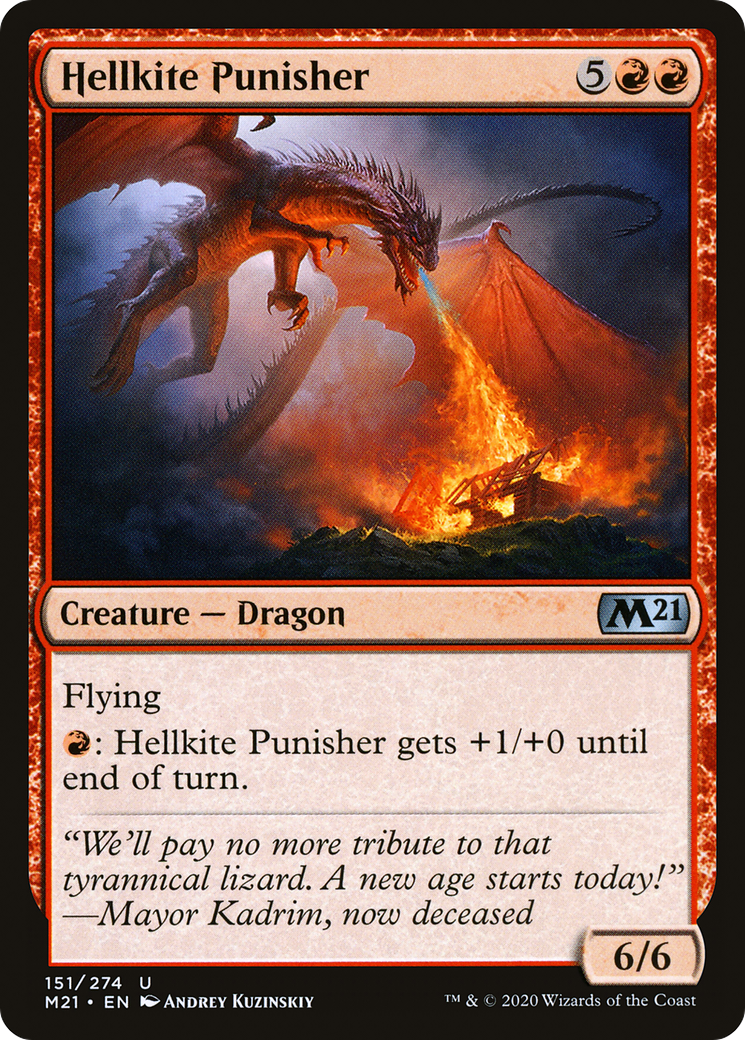 Image of Hellkite Punisher (M21-151) - Core Set 2021