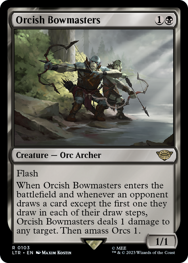 Image of Orcish Bowmasters (LTR-103) - The Lord of the Rings: Tales of Middle-earth