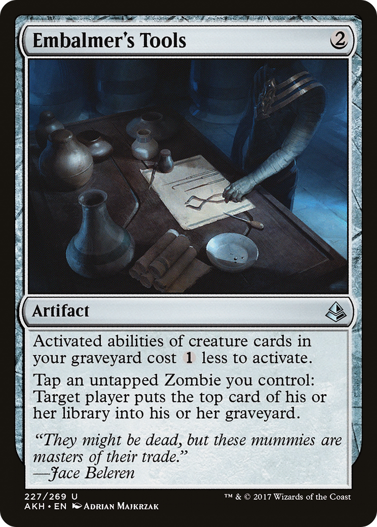 Image of Embalmer's Tools (AKH-227) - Amonkhet Foil