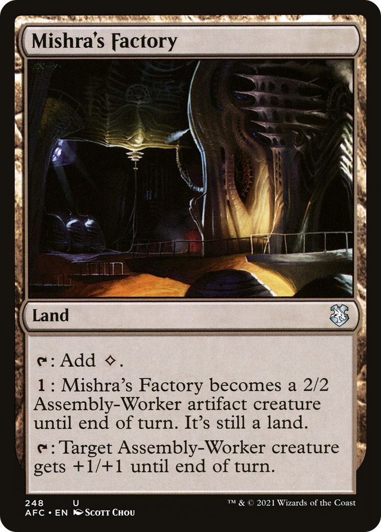 Image of Mishra's Factory (AFC-248) - Forgotten Realms Commander