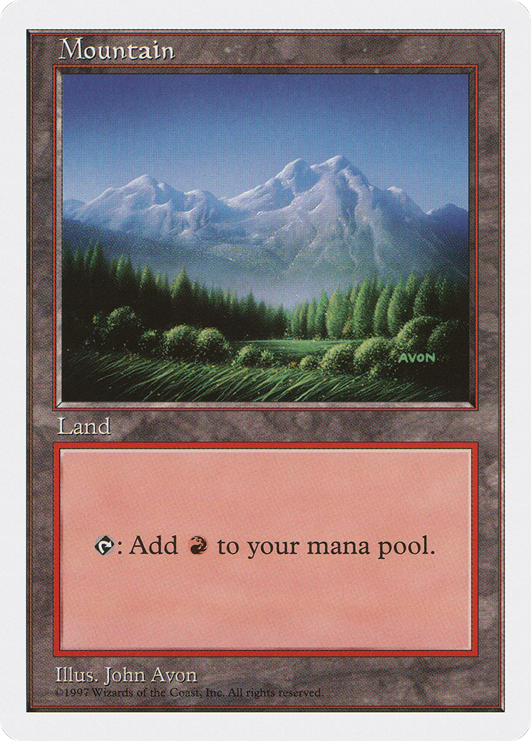 Image of Mountain (443) (5ED-443) - Fifth Edition