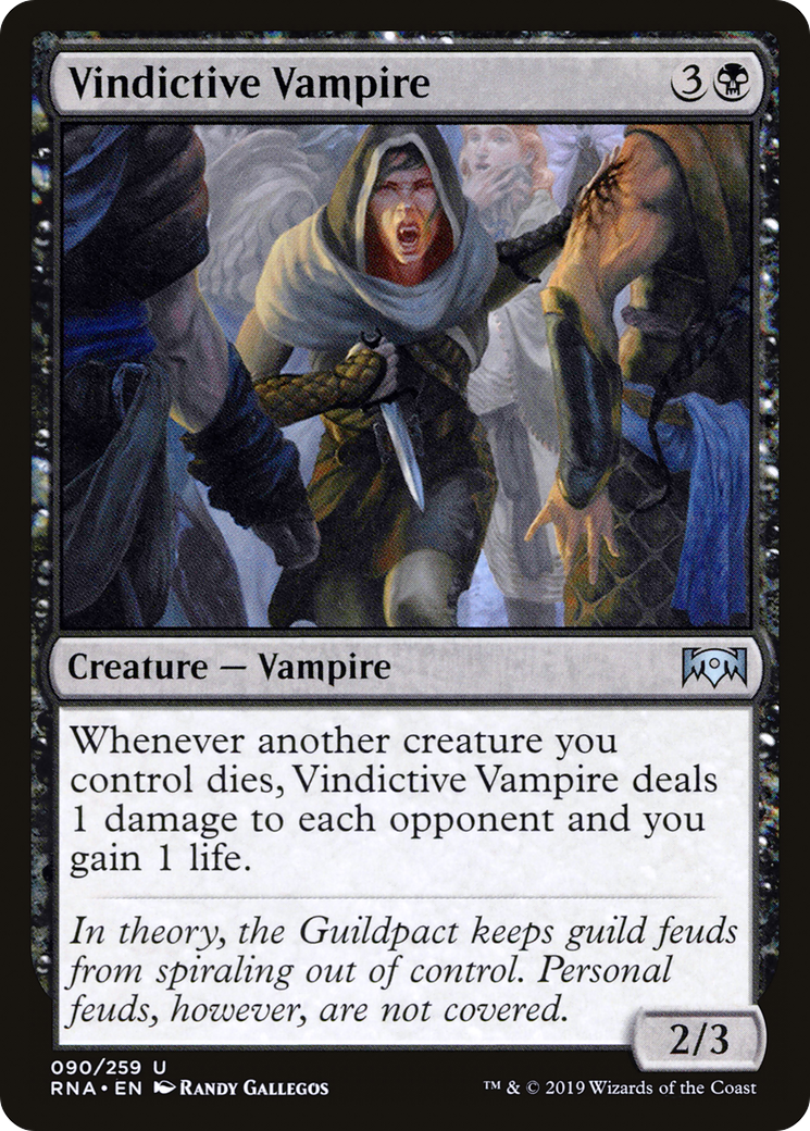Image of Vindictive Vampire (RNA-090) - Ravnica Allegiance