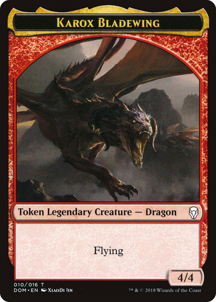 Image of Karox Bladewing Token (DOM-010) - Dominaria Tokens