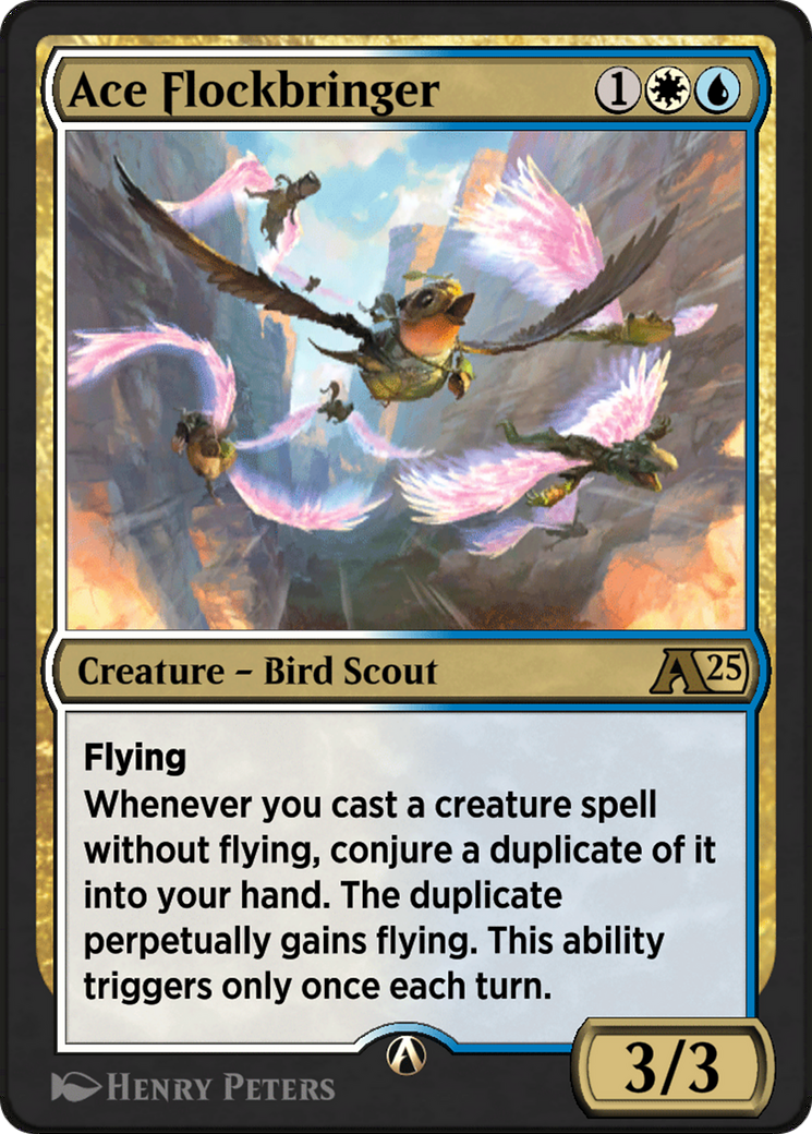 Image of Ace Flockbringer (YBLB-020) - Alchemy: Bloomburrow