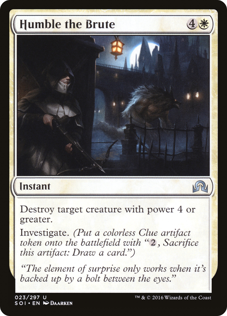 Image of Humble the Brute (SOI-023) - Shadows over Innistrad