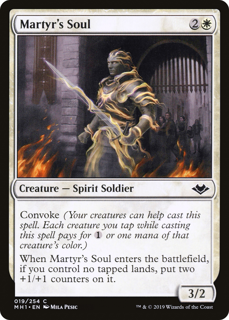 Image of Martyr's Soul (MH1-019) - Modern Horizons