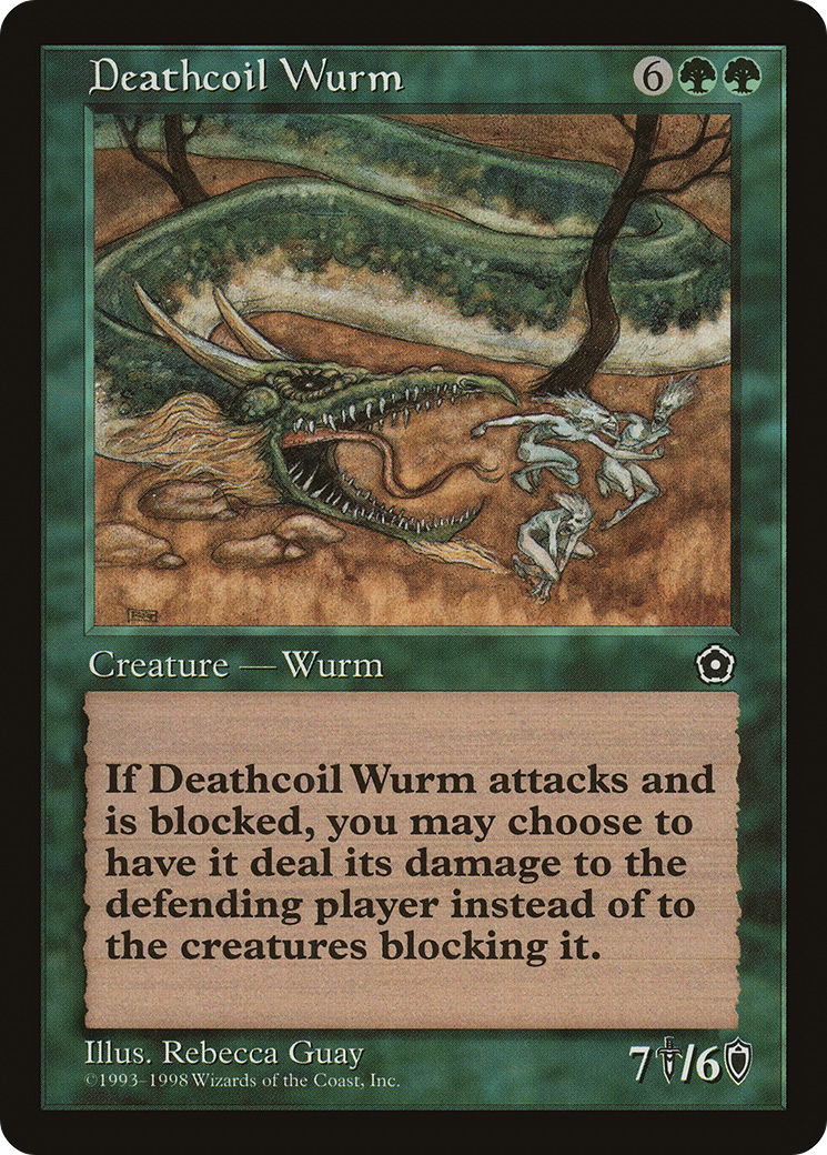 Image of Deathcoil Wurm (P02-) - Portal Second Age