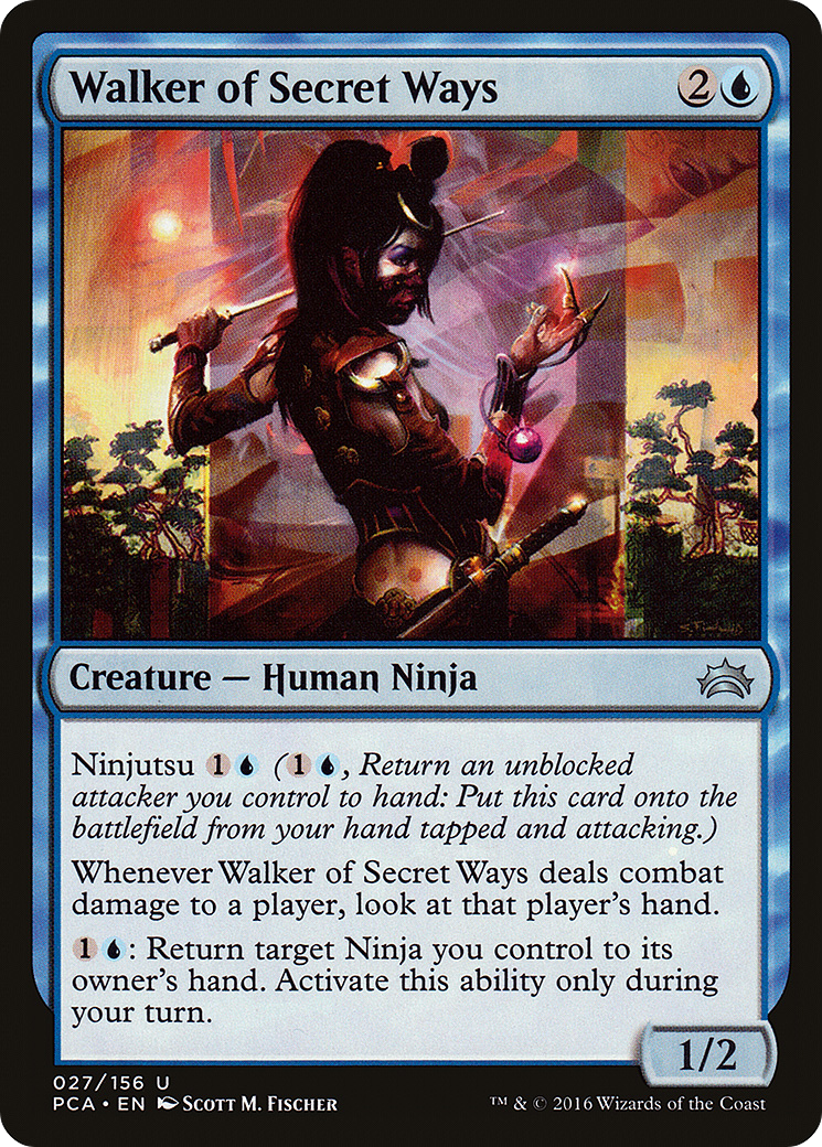 Image of Walker of Secret Ways (PCA-027) - Planechase Anthology