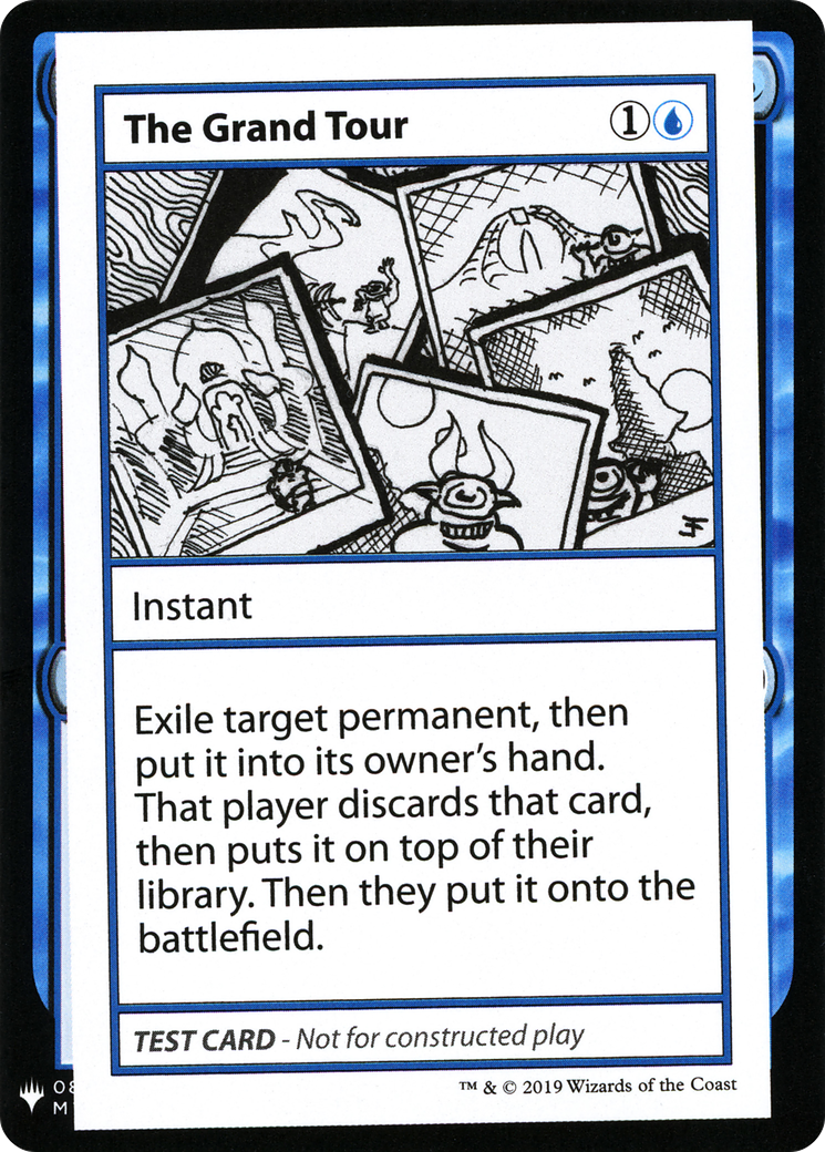 Image of The Grand Tour (CMB1-030) - Mystery Booster Playtest Cards 2019